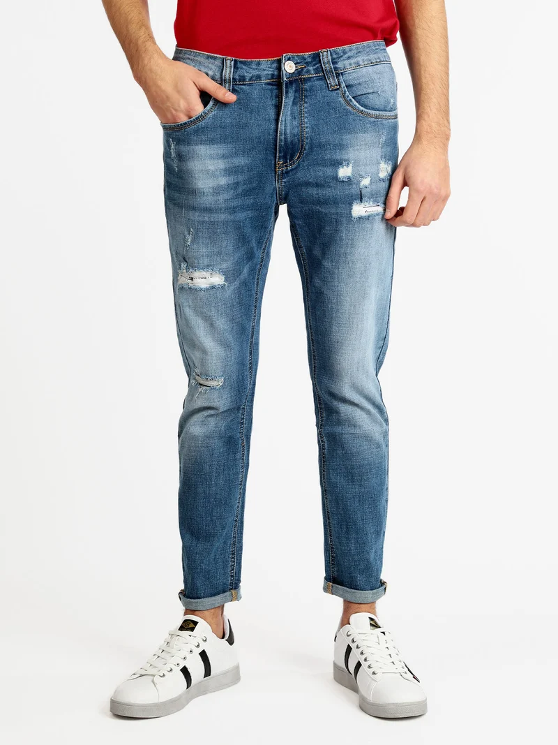 Jeans con strappi da uomo - jeans