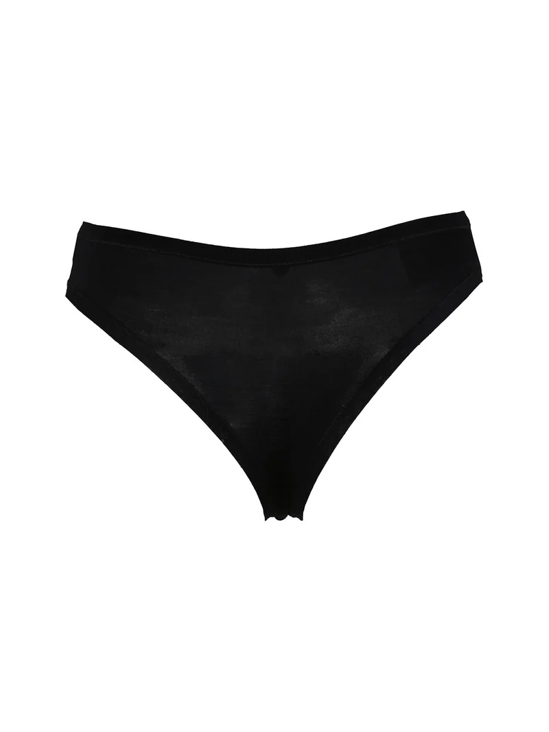 6007 Brasiliana donna in modal - nero