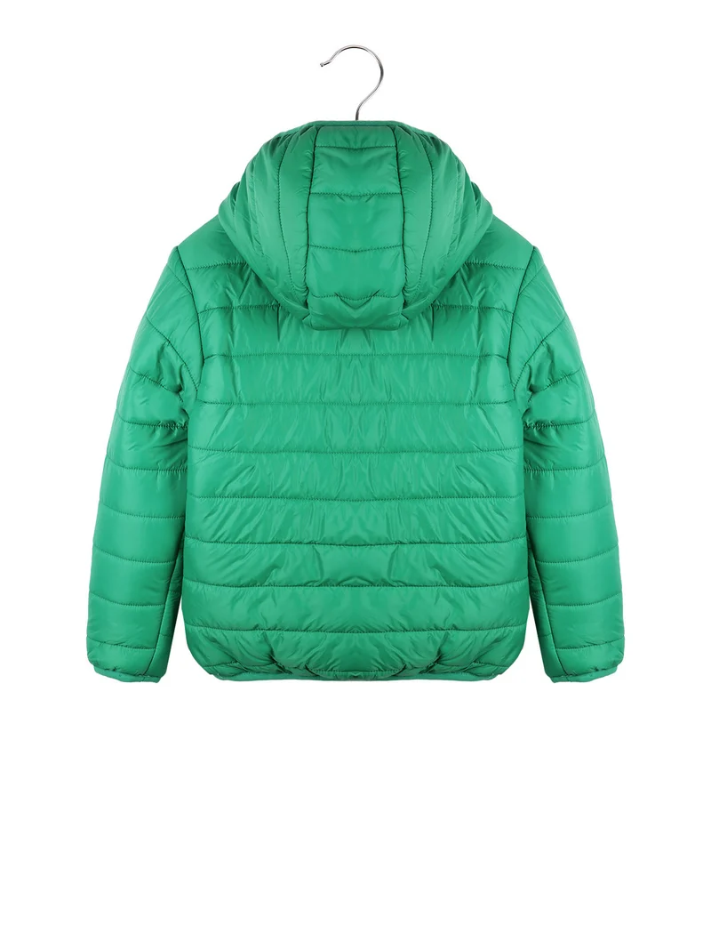 Giubbotto da bambino reversibile - verde