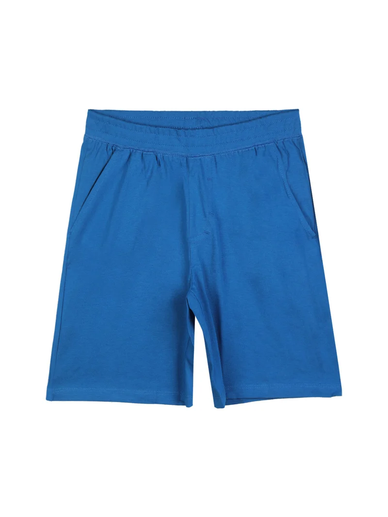 Completo corto da bambino canotta + bermuda - rosso