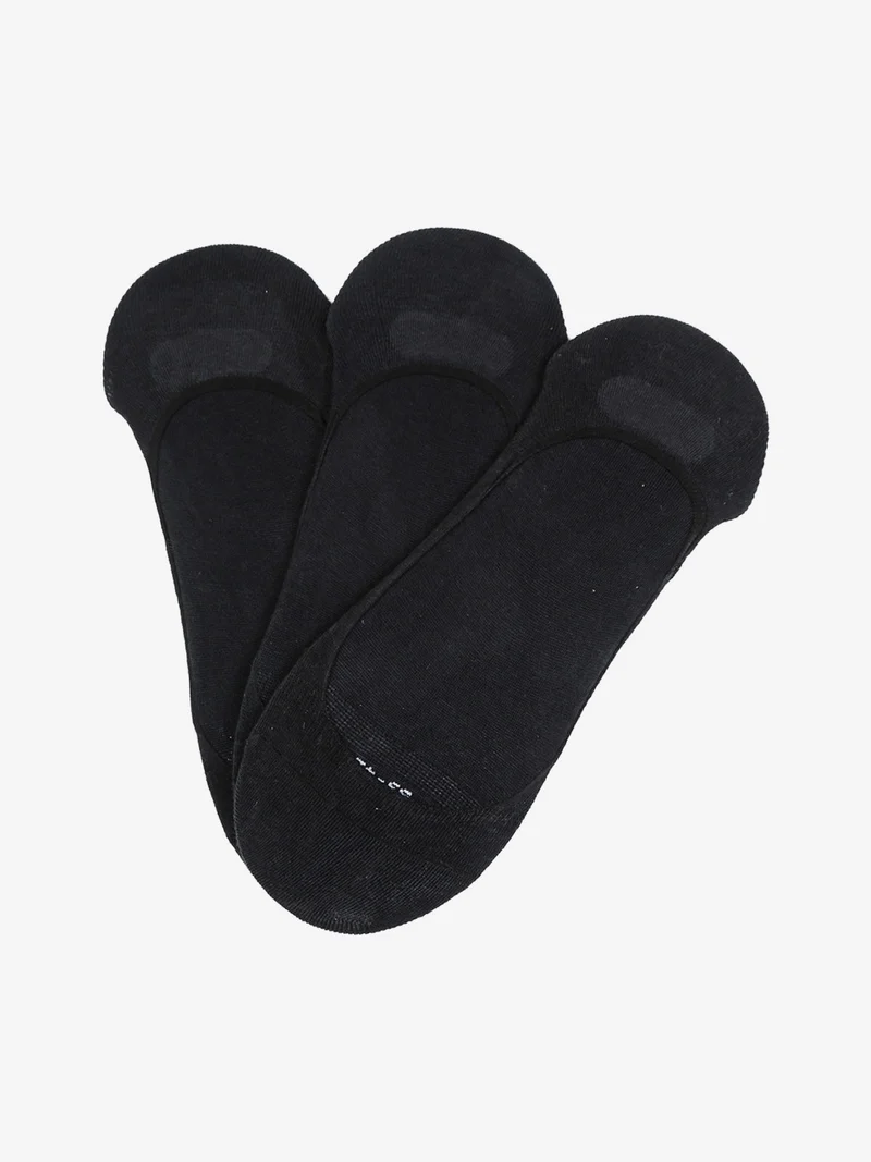 Confezione da 3 paia di calze fantasmini - nero