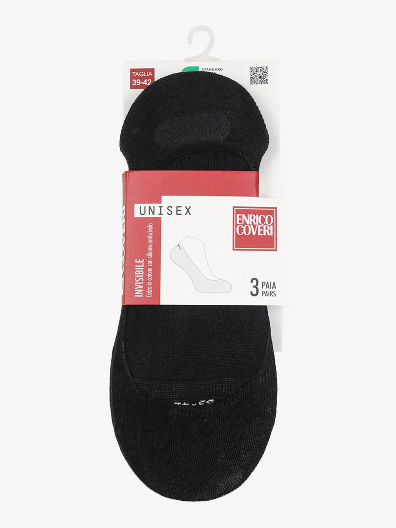 Confezione da 3 paia di calze fantasmini - nero