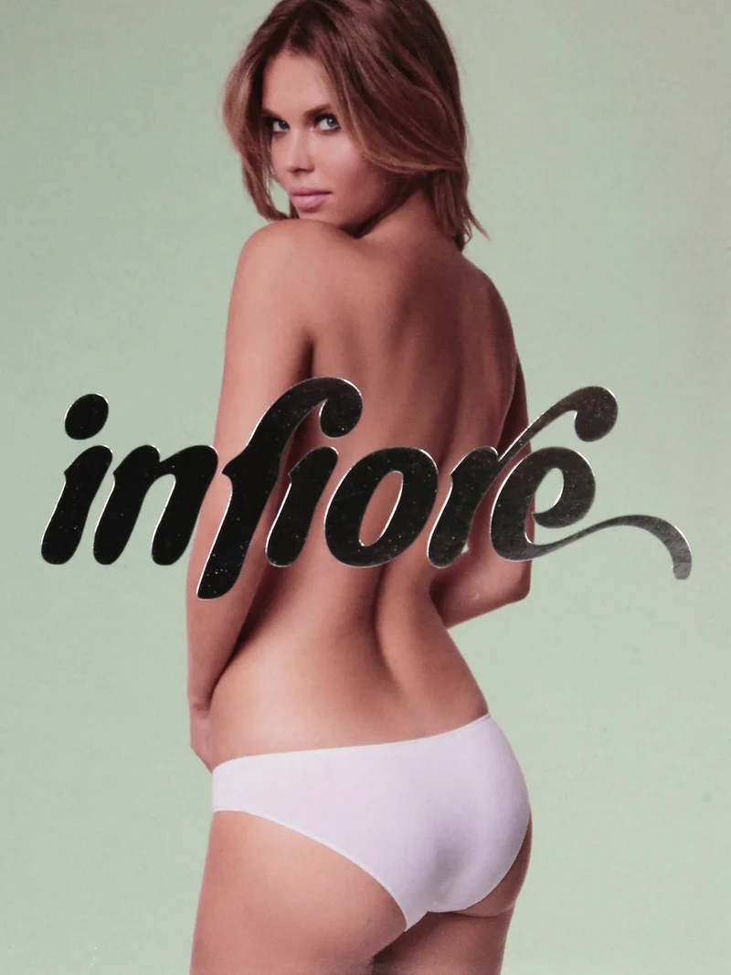 871 POP slip donna invisibile in cotone - bianco