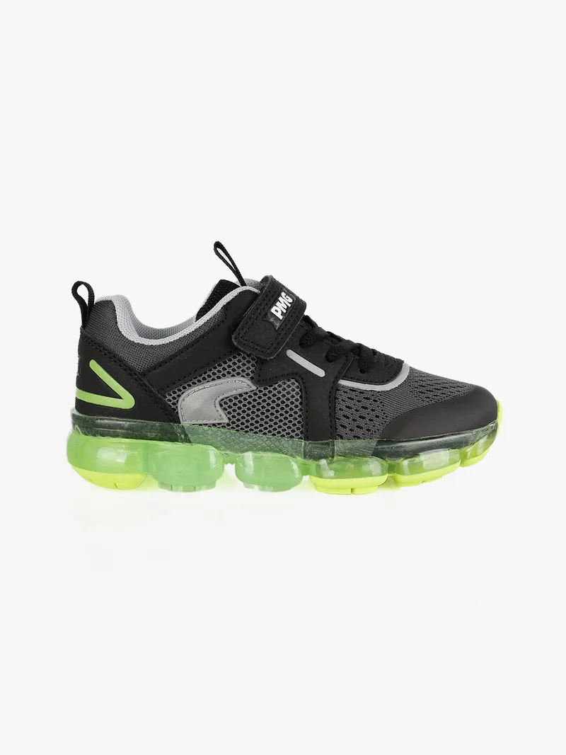 Sneakers da bambino con luci - grigio scuro