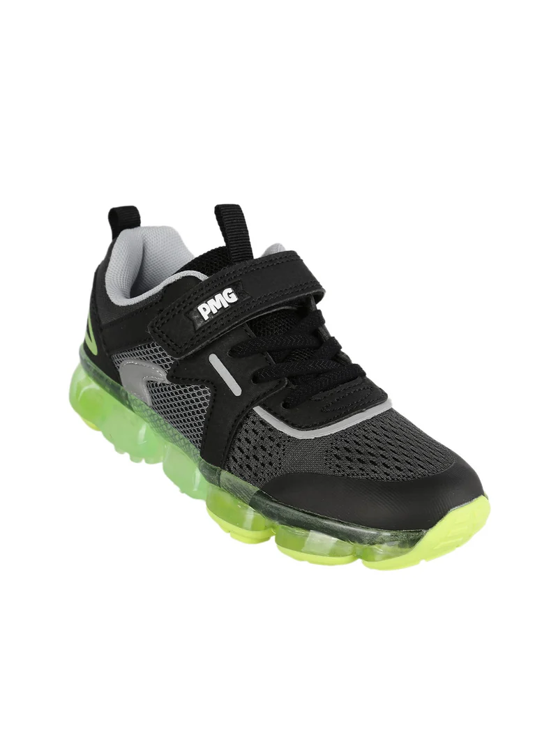 Sneakers da bambino con luci - grigio scuro