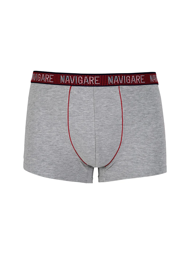 Boxer uomo in cotone jersey - grigio