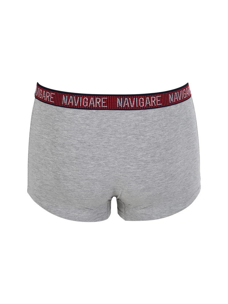 Boxer uomo in cotone jersey - grigio
