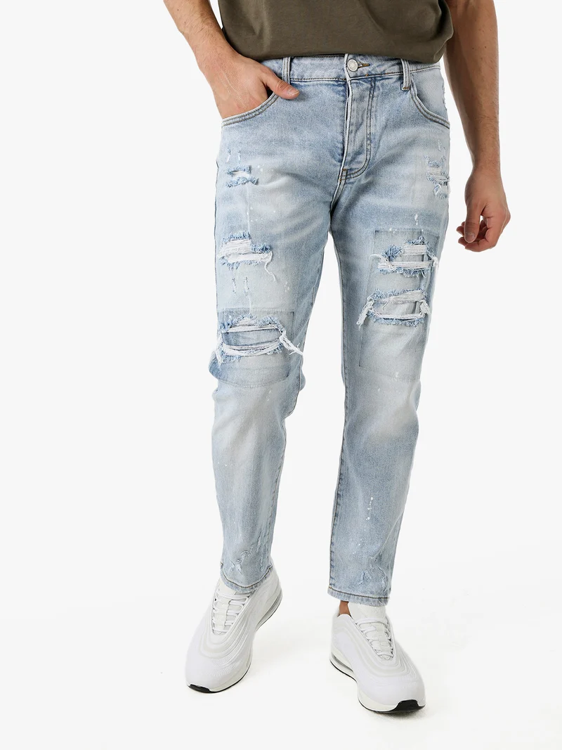 Jeans da uomo con strappi - jeans