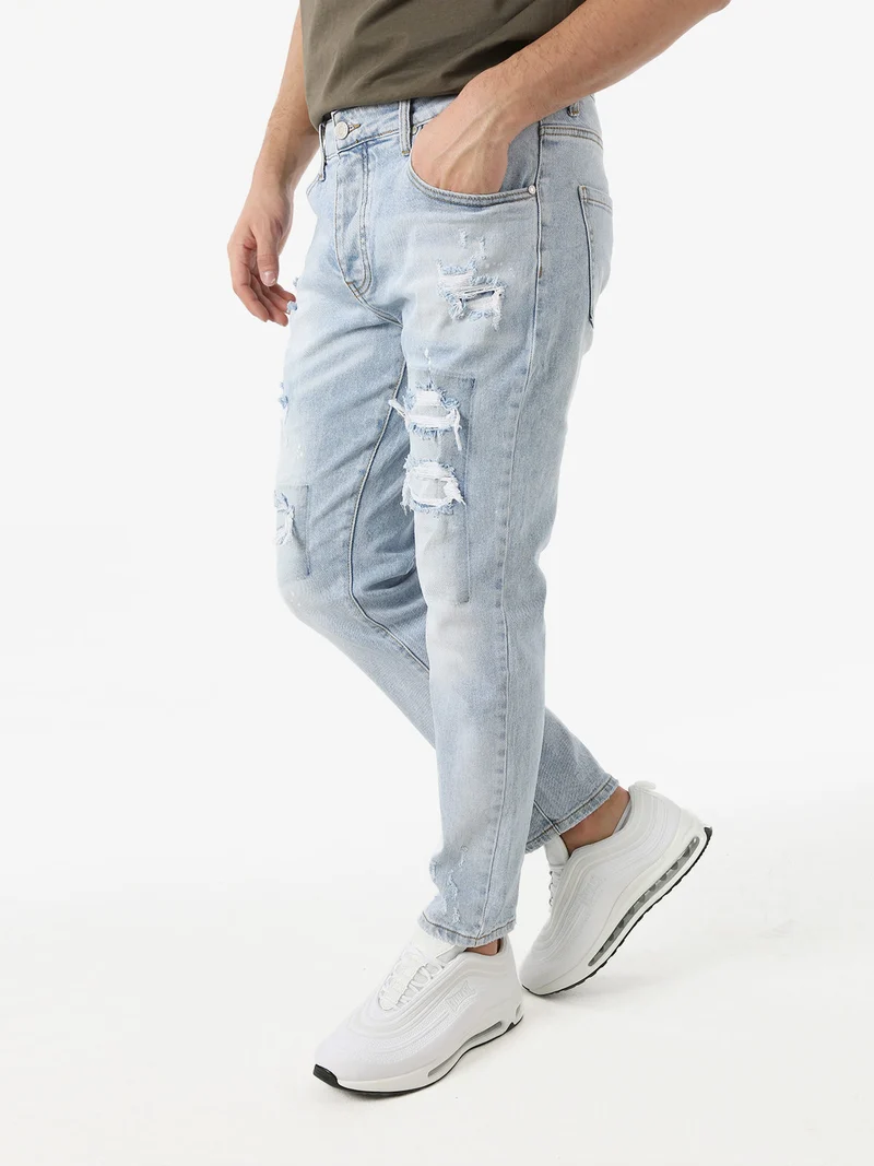 Jeans da uomo con strappi - jeans