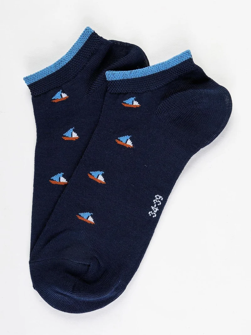 salvapiede in cotone da bimbo - blu scuro
