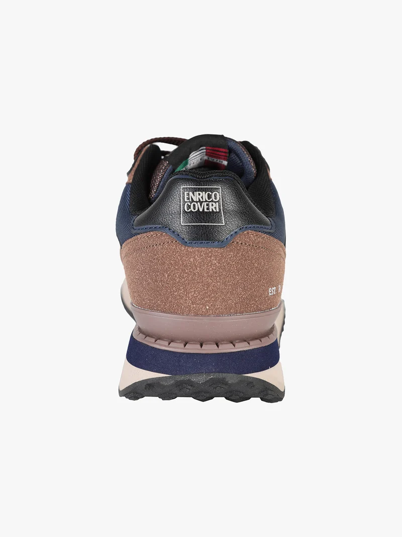 Sneakers stringate da uomo - moro