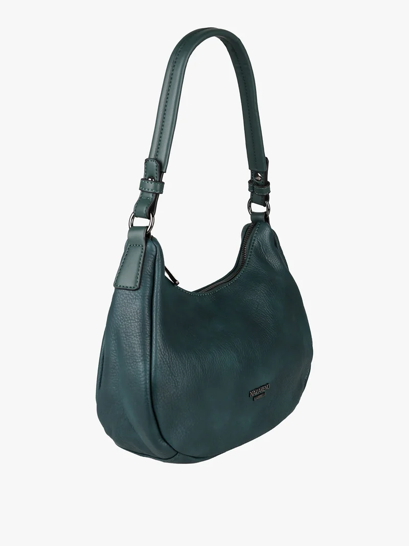 Borsa mini hobo da donna - ottanio