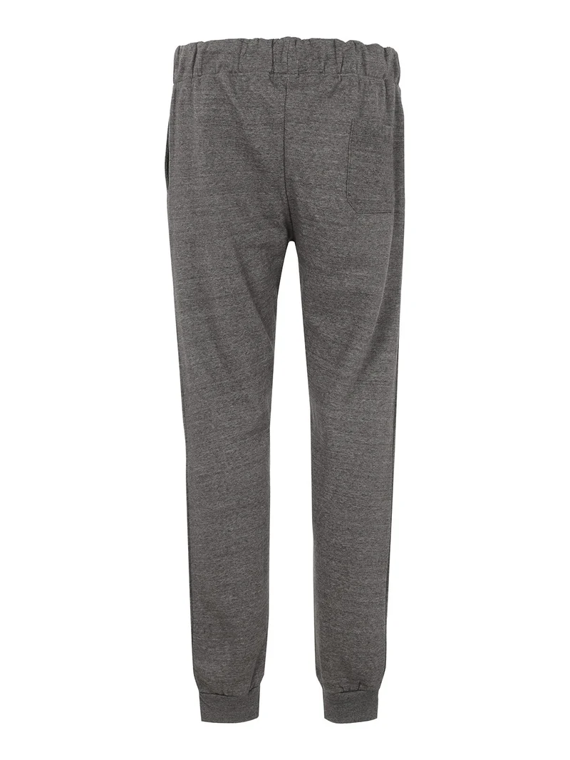 Pantaloni tuta da uomo interno felpato - grigio