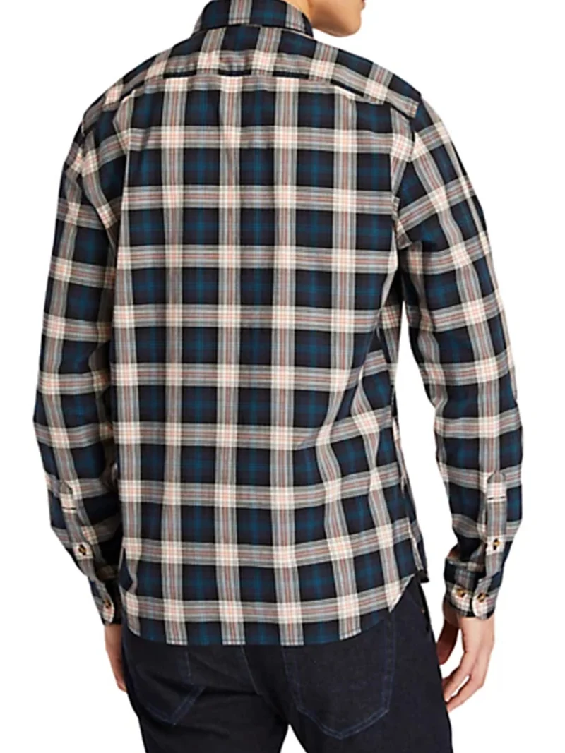 Camicia uomo a quadri slim fit - multicolore
