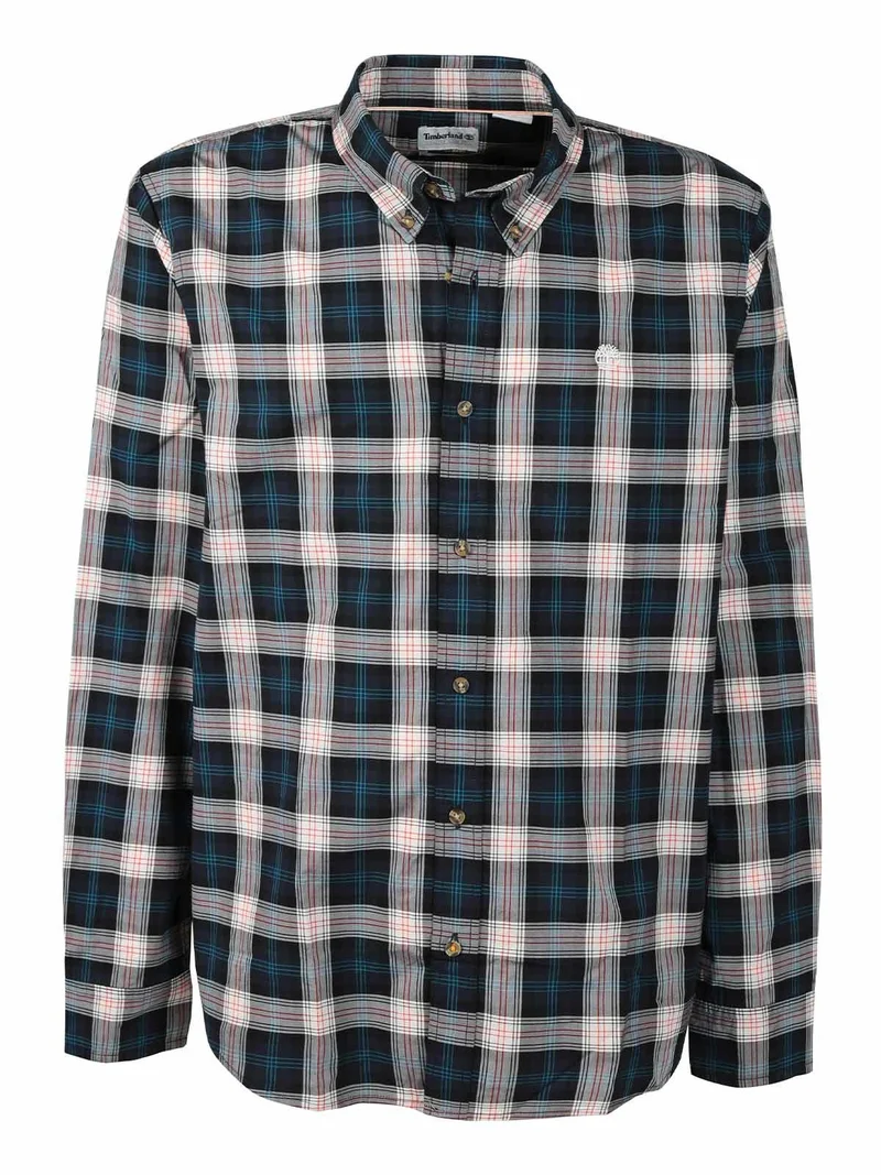 Camicia uomo a quadri slim fit - multicolore