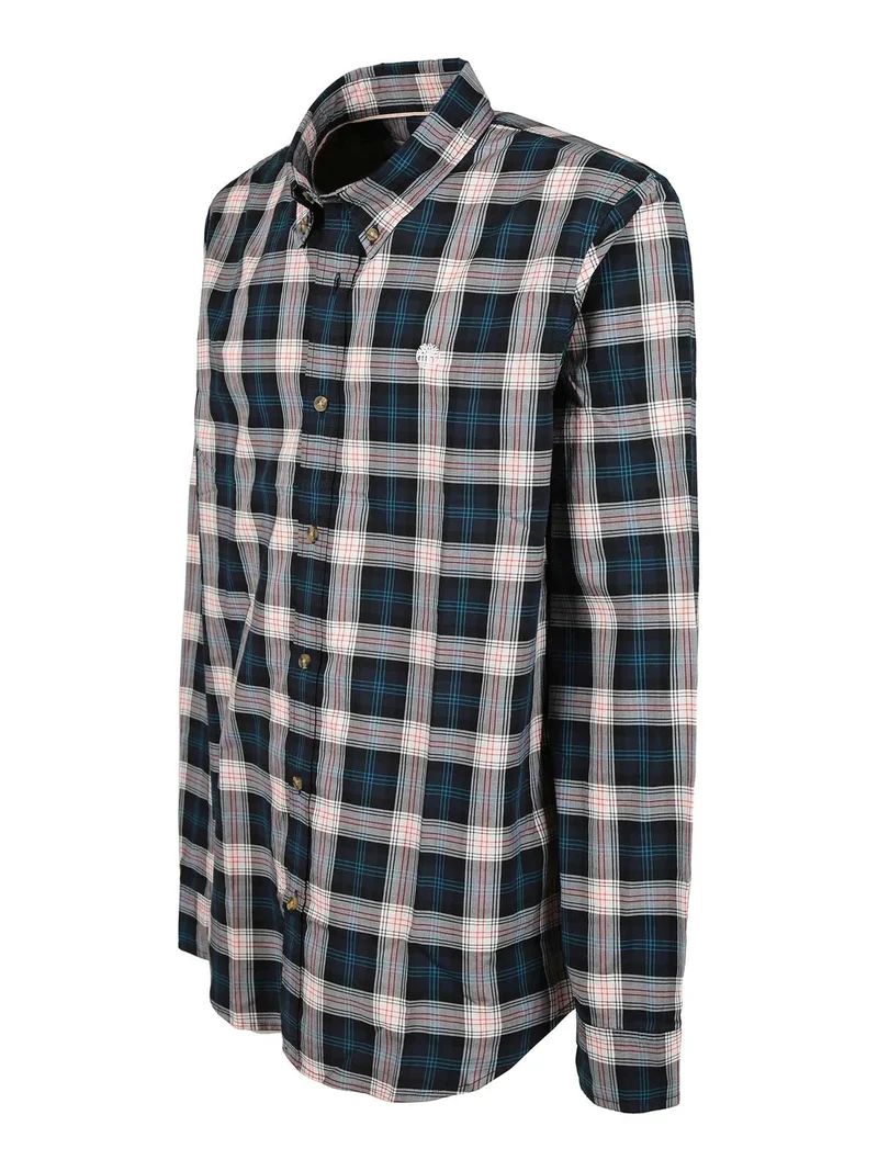 Camicia uomo a quadri slim fit - multicolore