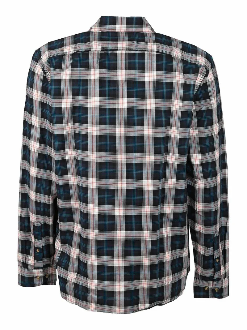 Camicia uomo a quadri slim fit - multicolore