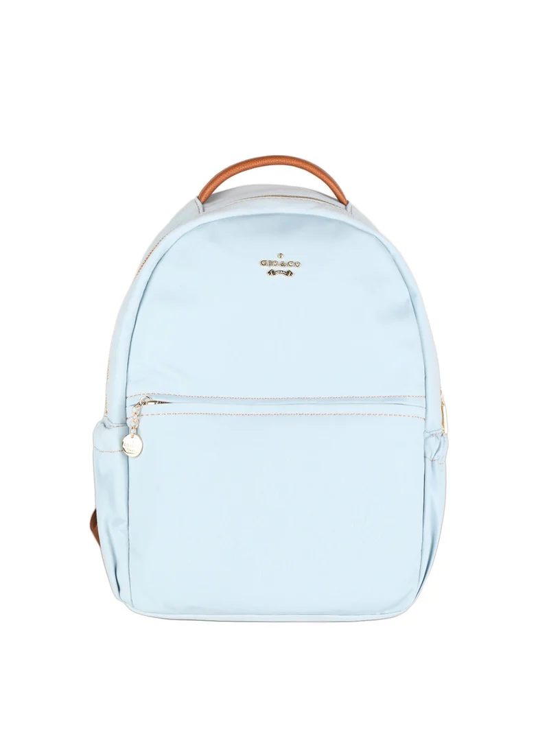 Zaino donna in tessuto - azzurro