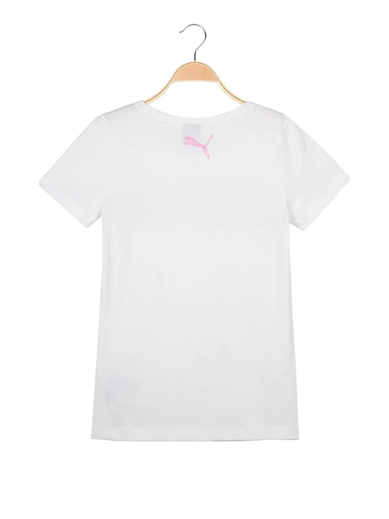 Alpha logo tee t-shirt bianca con stampa - bianco
