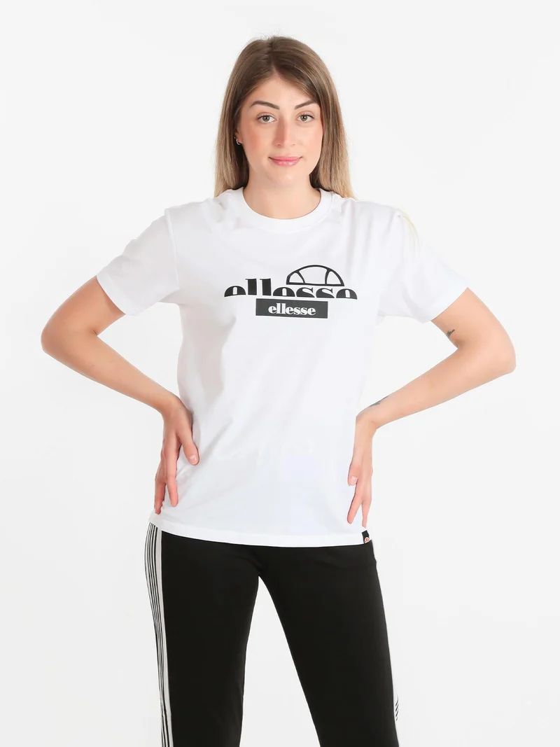 T-shirt donna logo - bianco