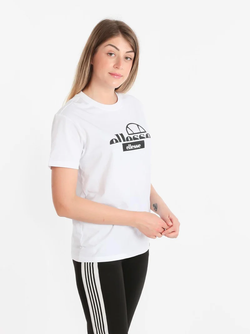 T-shirt donna logo - bianco
