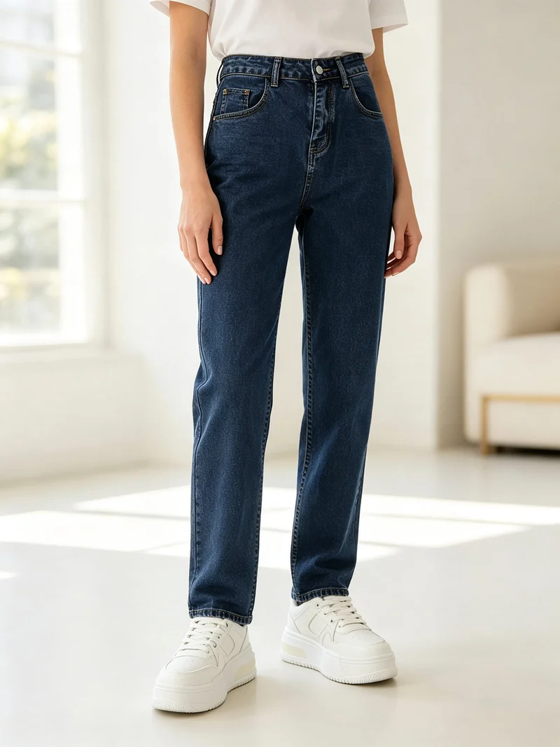 Jeans donna a gamba dritta - jeans