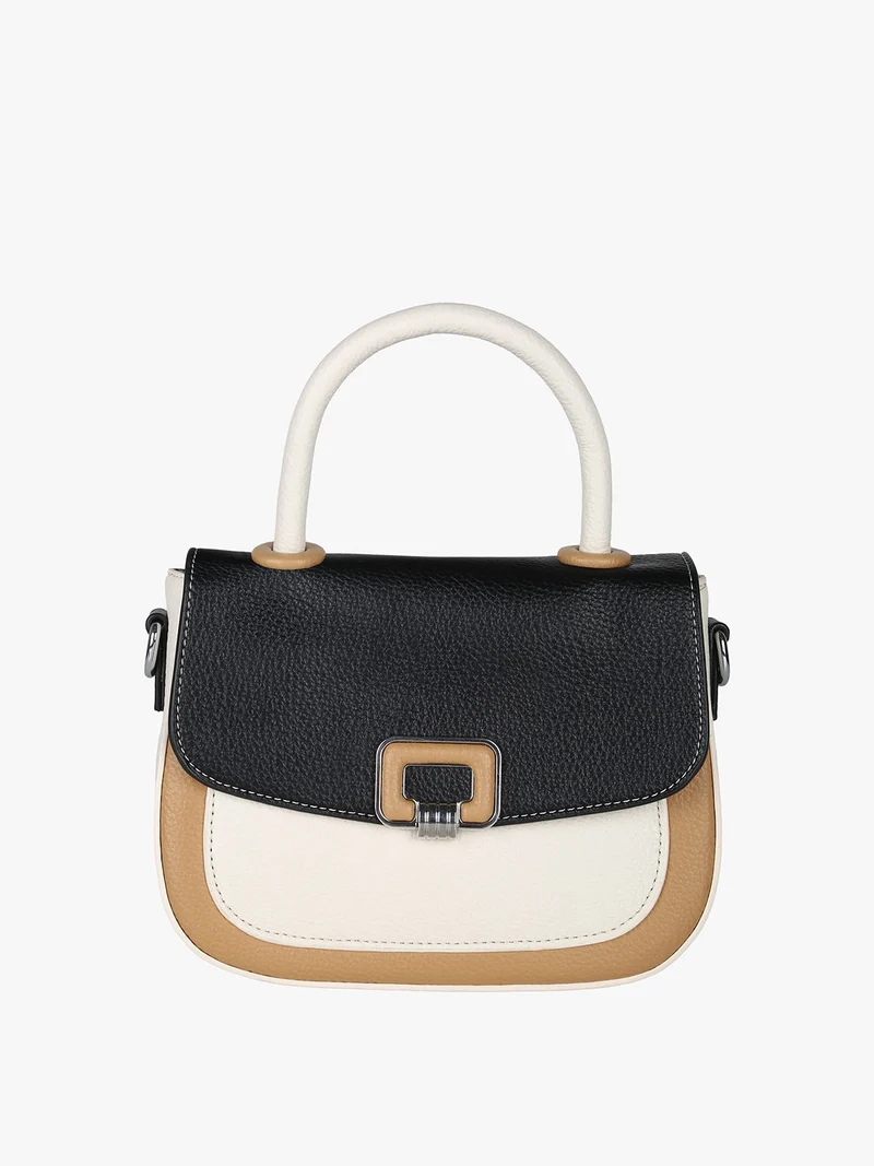 Borsa mini da donna colorata - nero