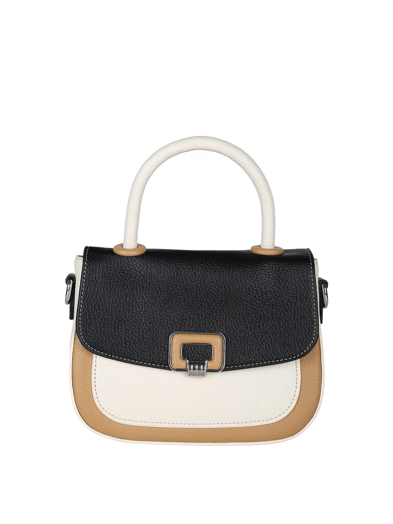 Borsa mini da donna colorata - nero