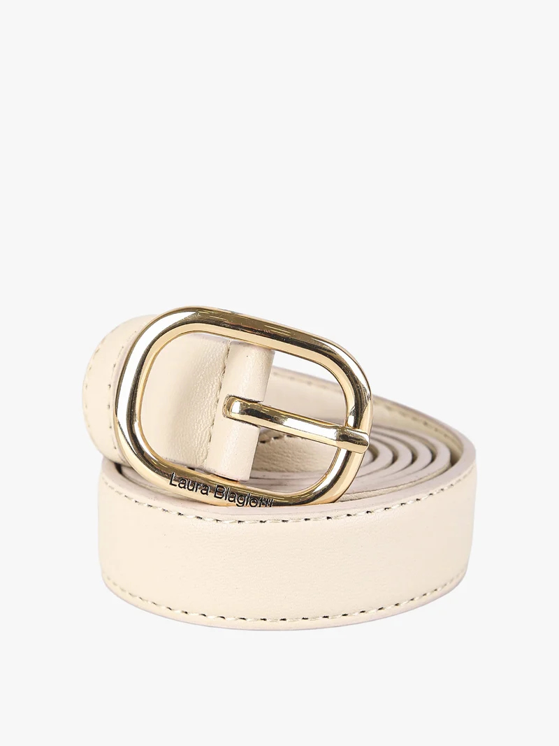 Cintura da donna in ecopelle - naturale