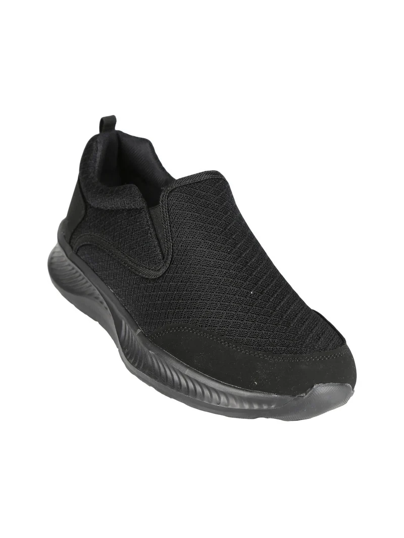 Scarpe sportive da uomo modello slip on - nero