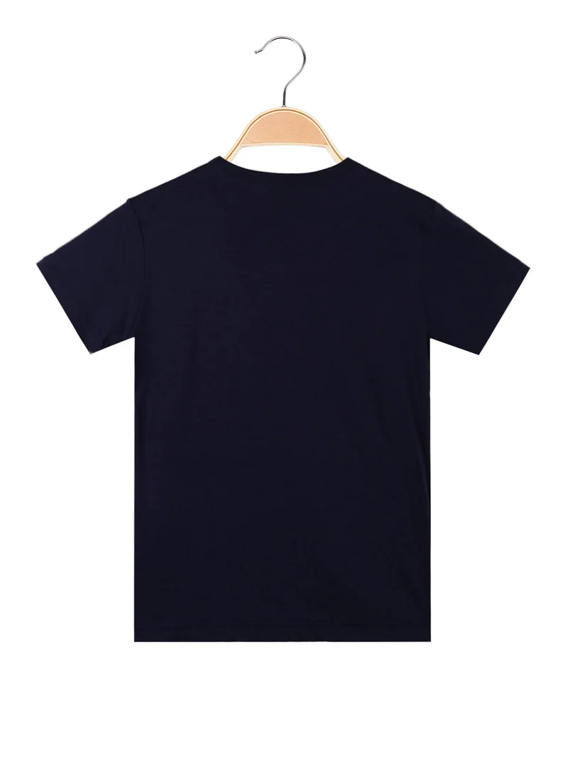 T-shirt bambino con stampa - blu scuro