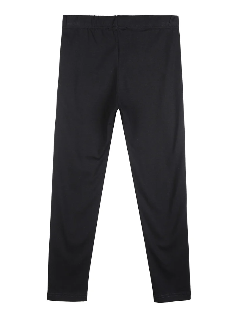 Leggings sportivi da ragazza - nero