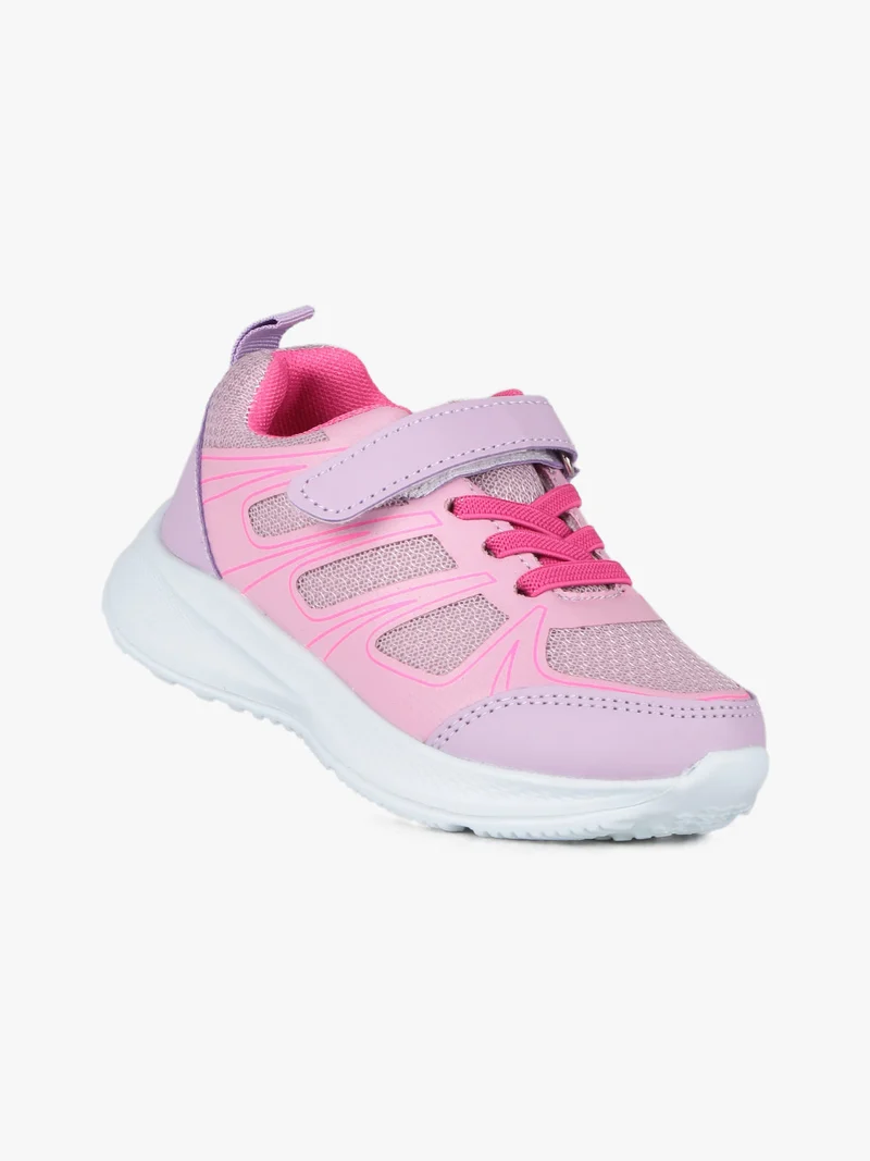 Scarpe sportive bimba con strappo - lilla