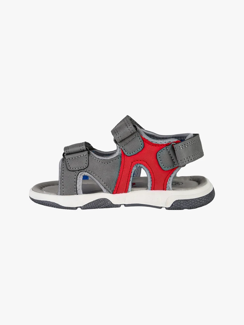 Sandali da bambino con strappi - grigio