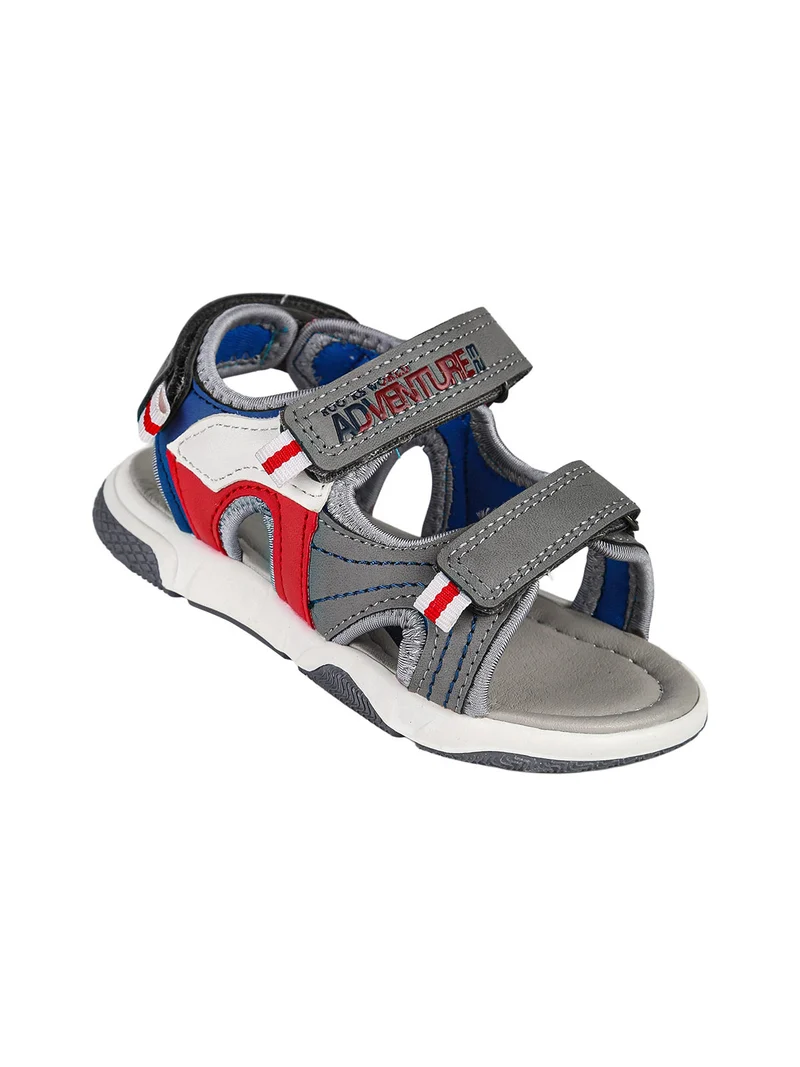 Sandali da bambino con strappi - grigio