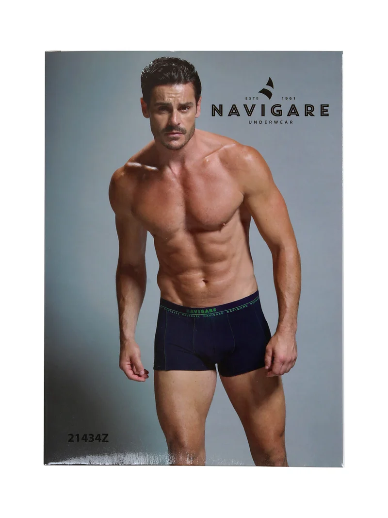 Boxer uomo in cotone elastico - arancione