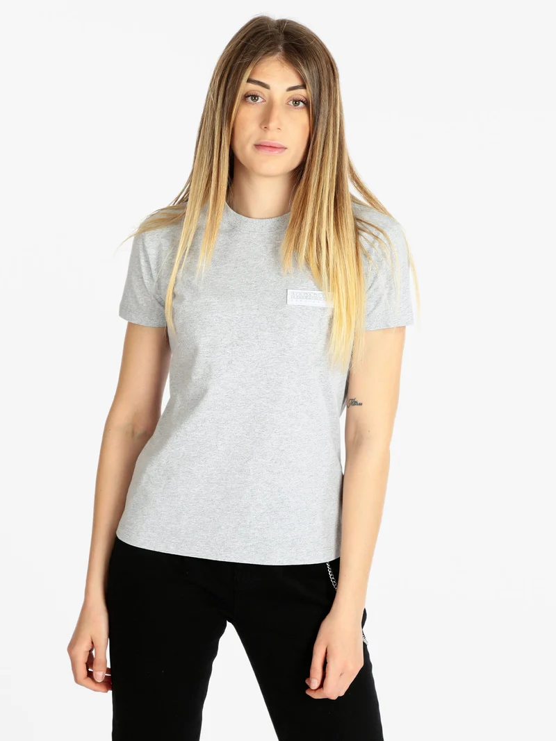 S MORGEX W SS T-shirt donna manica corta - grigio
