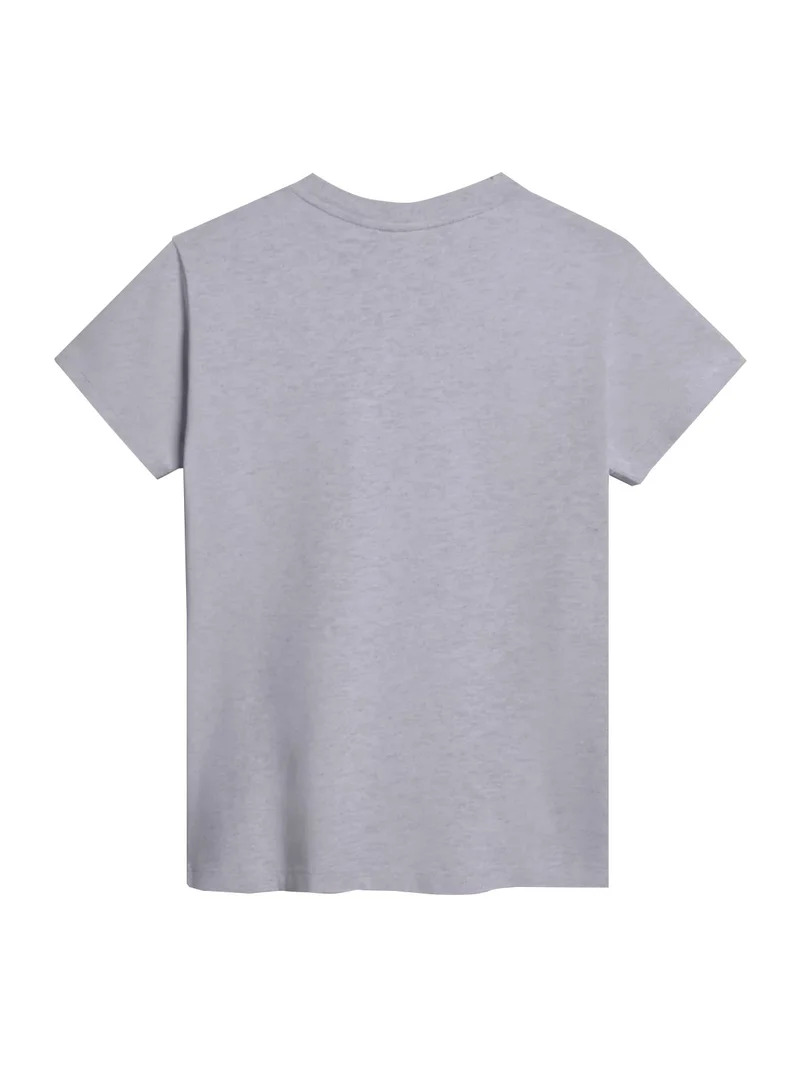 S MORGEX W SS T-shirt donna manica corta - grigio