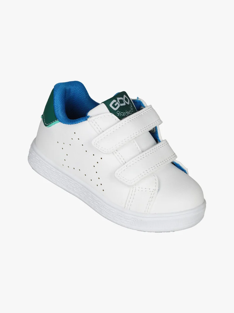 Sneakers da bambino con strappi - verde
