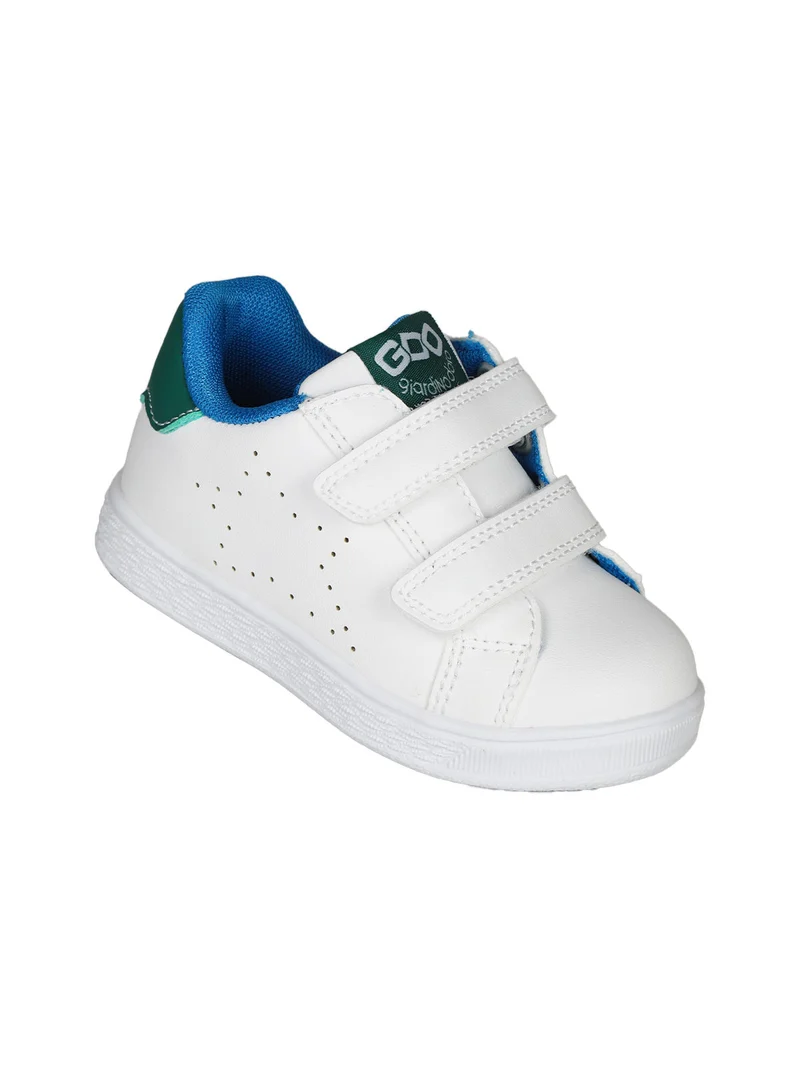 Sneakers da bambino con strappi - verde