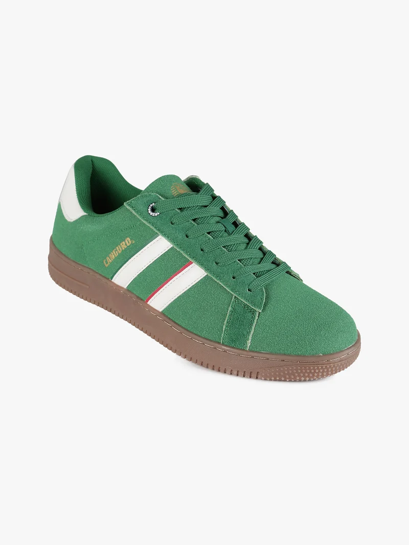 Sneakers in pelle da uomo - verde