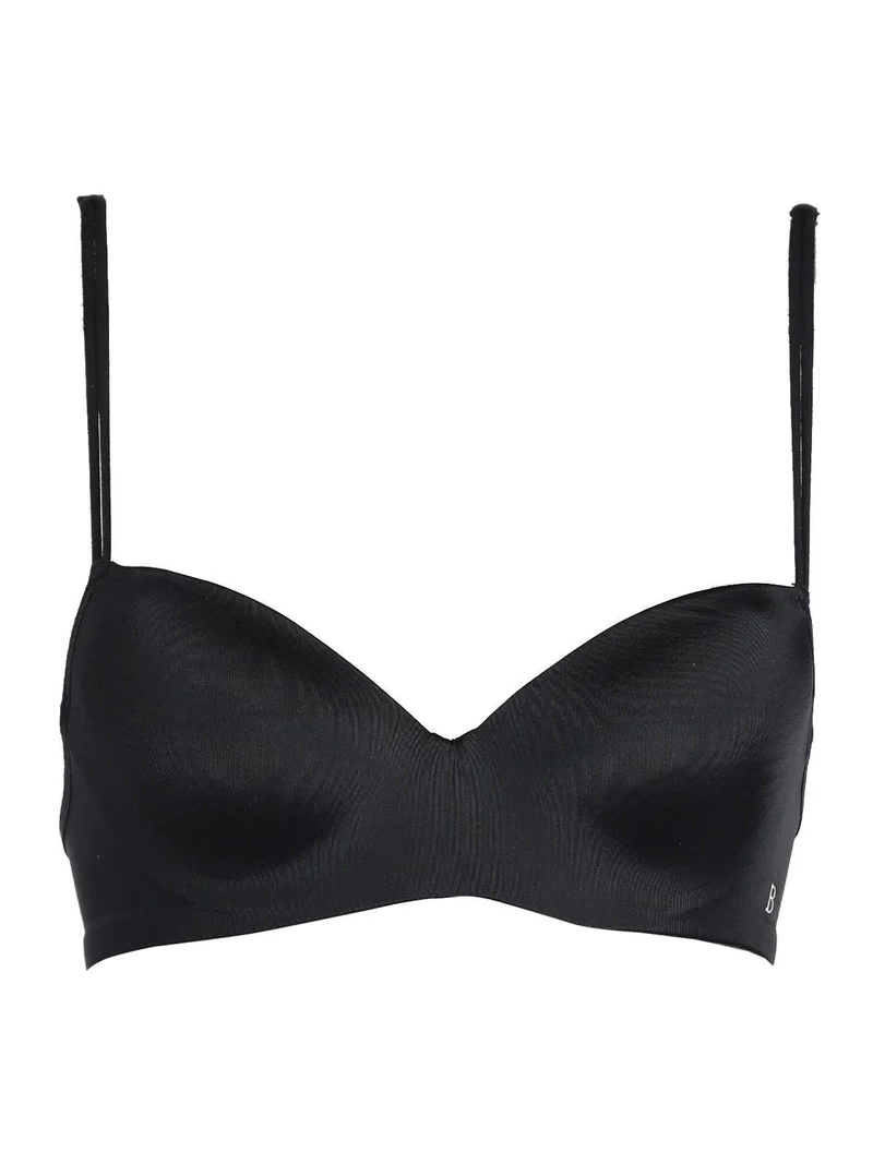 Reggiseno imbottito con ferretto PLUS coppa B - nero