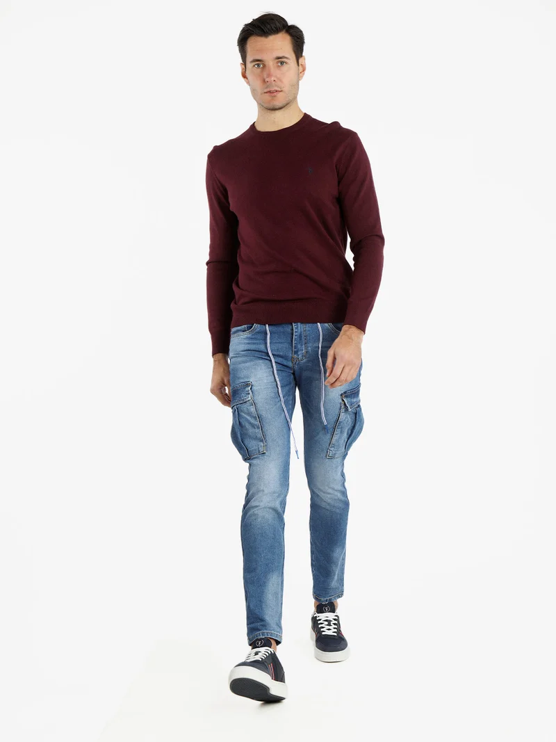 Jeans da uomo slim fit con tasconi - jeans