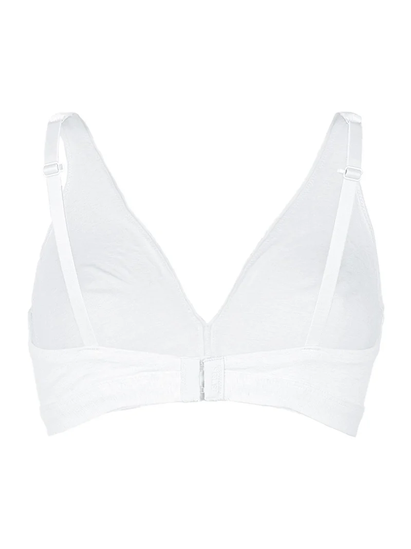 1454 Reggiseno a triangolo preformato coppa B - bianco