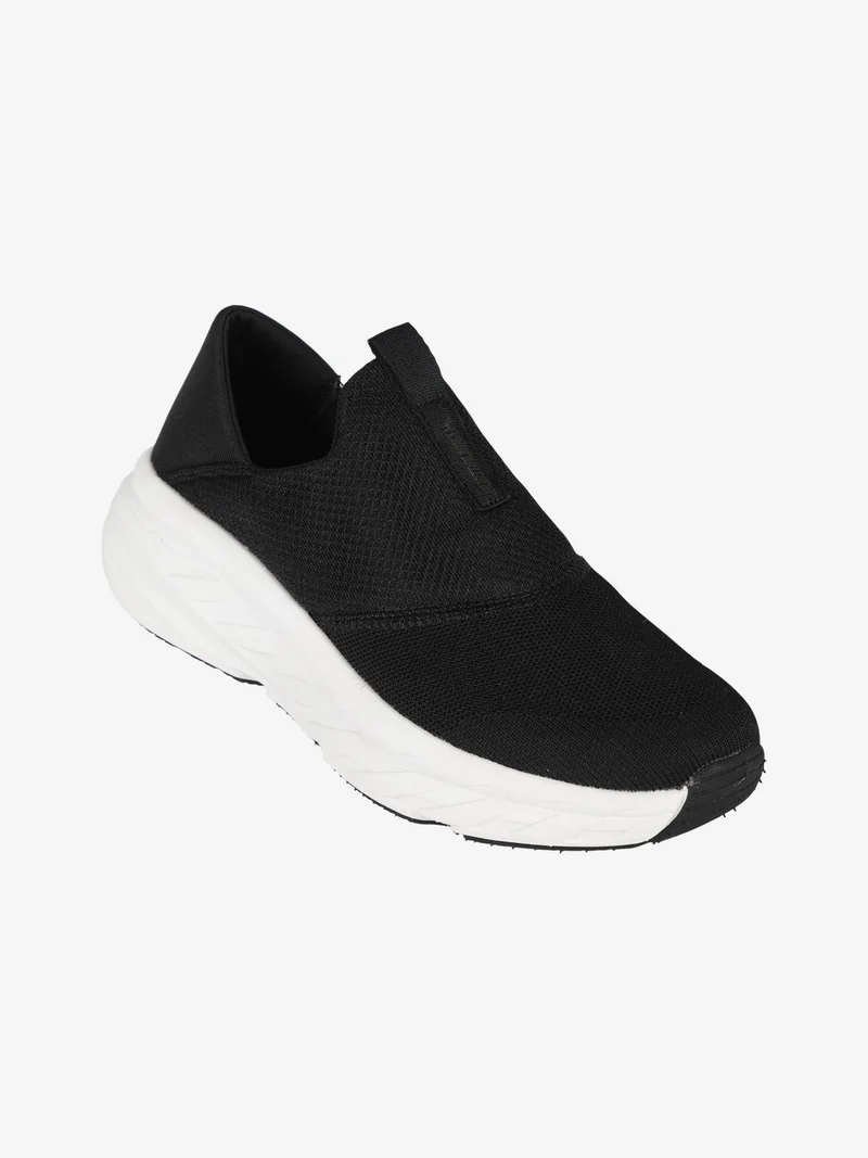 MOC Sneakers donna slip on in tessuto - nero