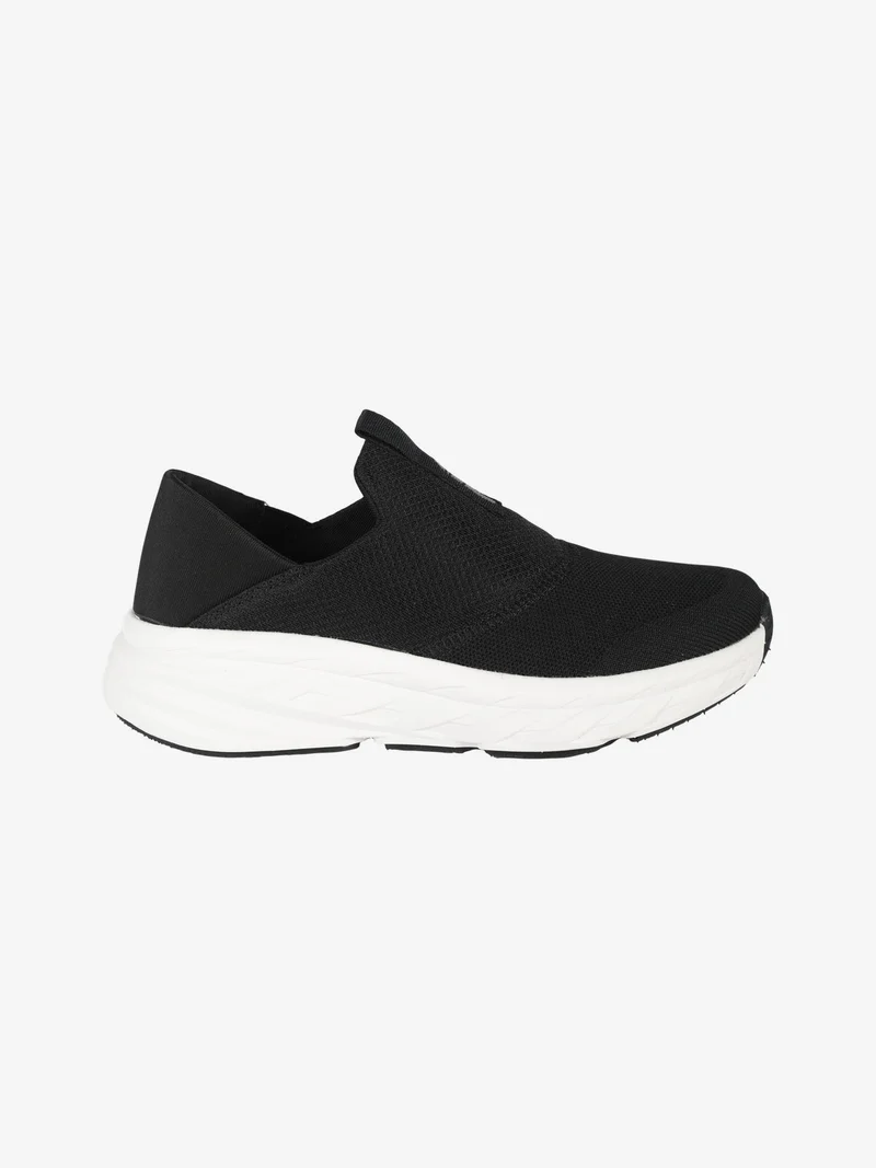 MOC Sneakers donna slip on in tessuto - nero