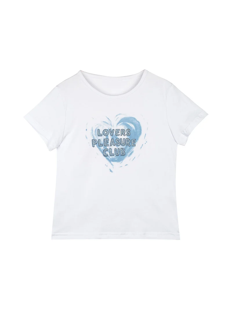 Completo da bambina 3 pezzi con giacca in jeans e gonna in tulle - azzurro
