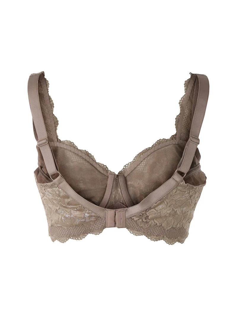 AR12 Reggiseno sfoderato con ferretto coppa E - fango