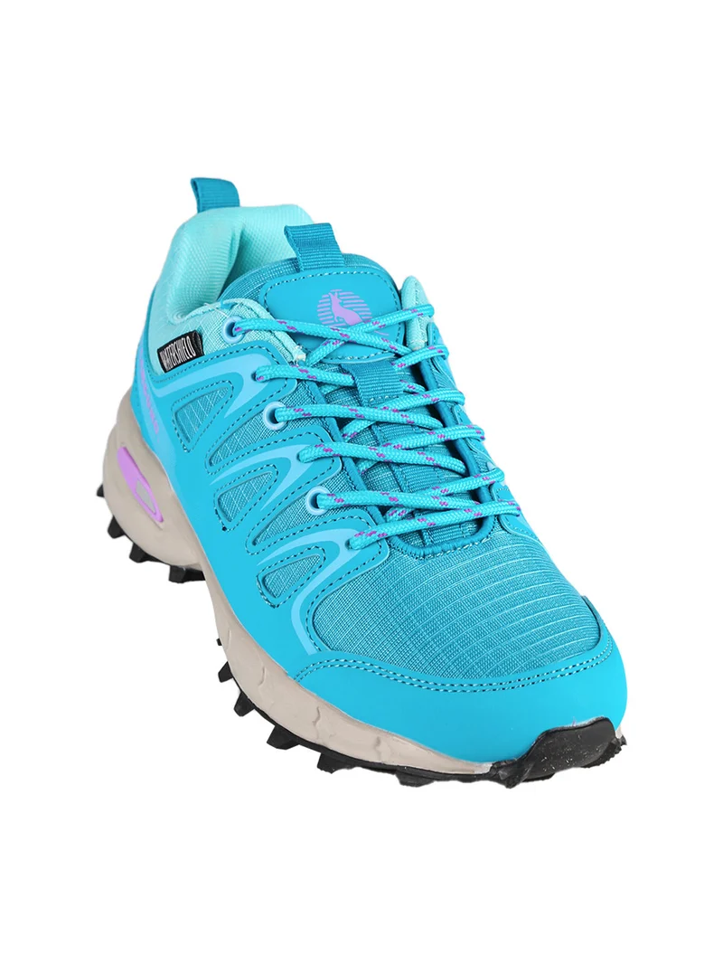 Scarpe donna impermeabili da trekking - turchese