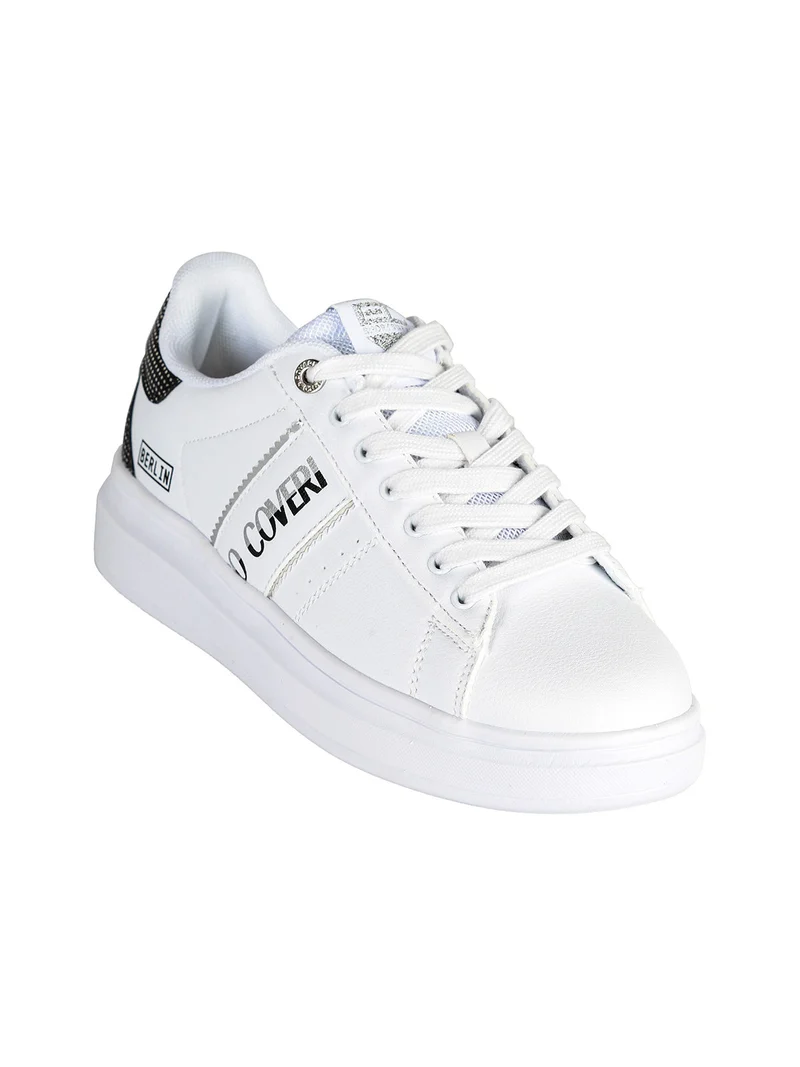 Sneakers donna stringate - bianco